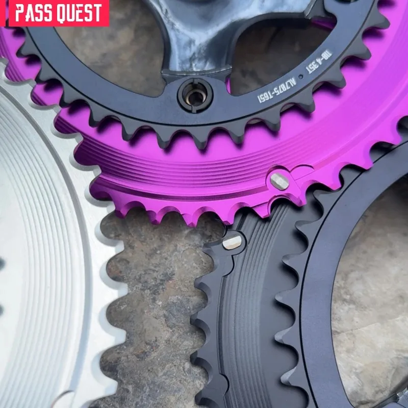 PASS QUEST 110BCD 2x R9100 R8000 R7000 チェーンリングすべて CNC SL