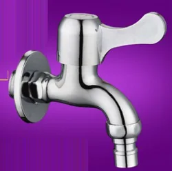 Premium Brass Cold Tap Bibcock for Bathroom and Washing Machine (Style A)
