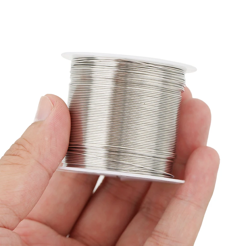 스테인리스 스틸 1롤 0.2 0.3 0.4 0.5 0.6mm 비딩 와이어 라인 실 강력 코드 직경 팔찌 줄 DIY 쥬얼리 제작