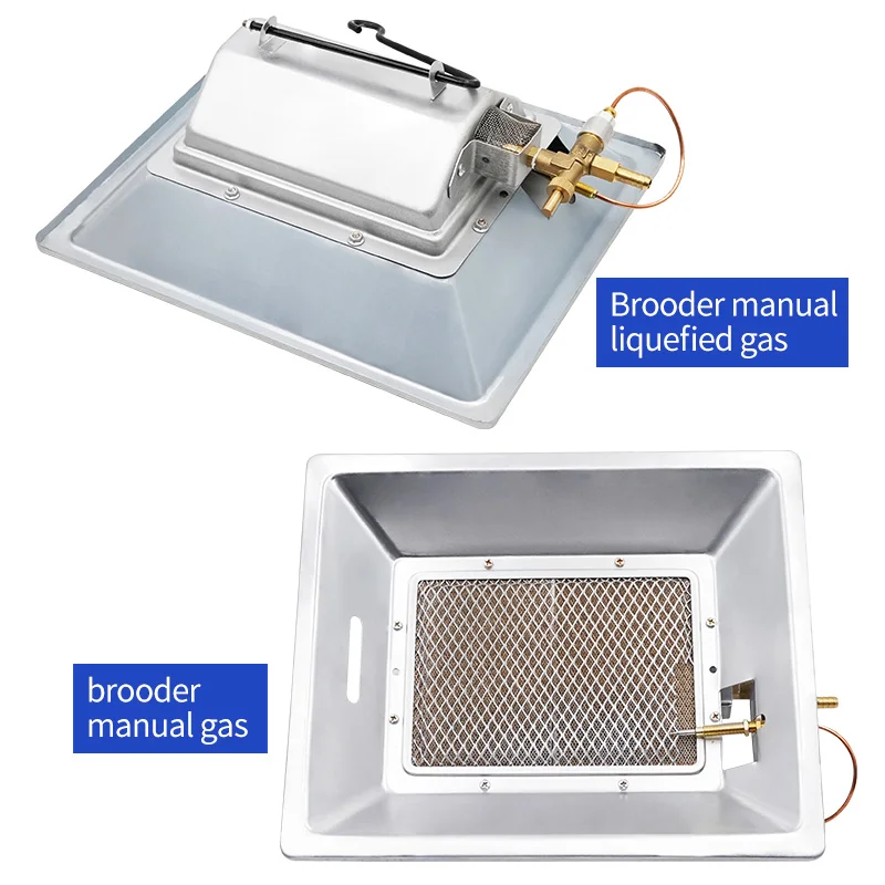 Chicken Gas Brooder Heater Automatic Heating Incubation Equipment Infrared  Ceramics Catalytic Heating for Poultry Duck Animal