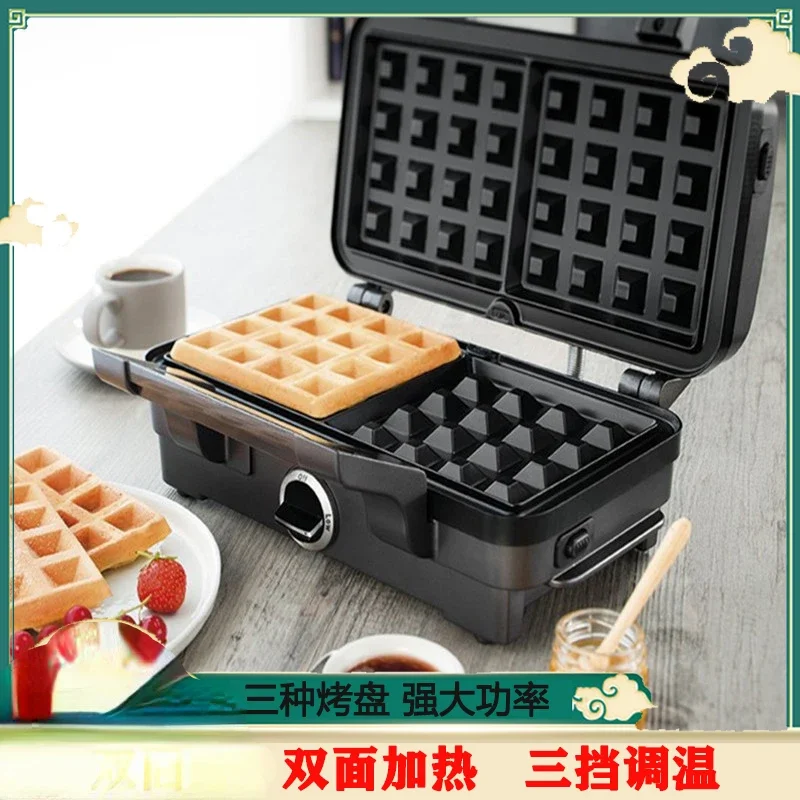 

Домашняя машина для сэндвичей, вафельница, машина для жарки тортов Panini, электрическая жаровня 220 В