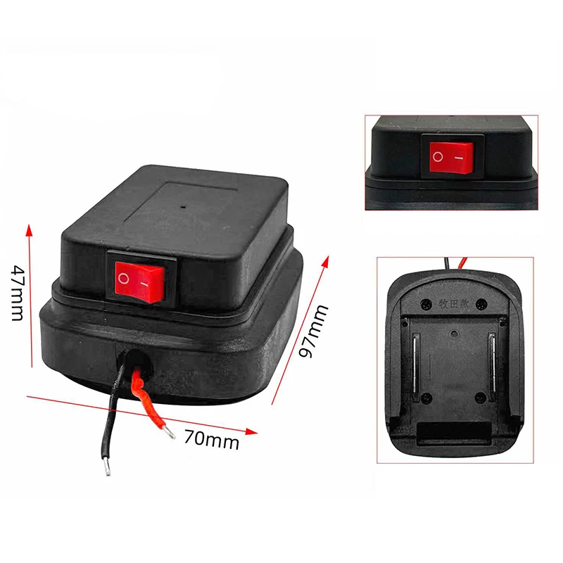Für MT 18V/21V Li-Ion Batterie Adapter DIY Batterie Kabel Stecker Ausgang Adapter BL1830 BL1840 BL1850 – Detail 17