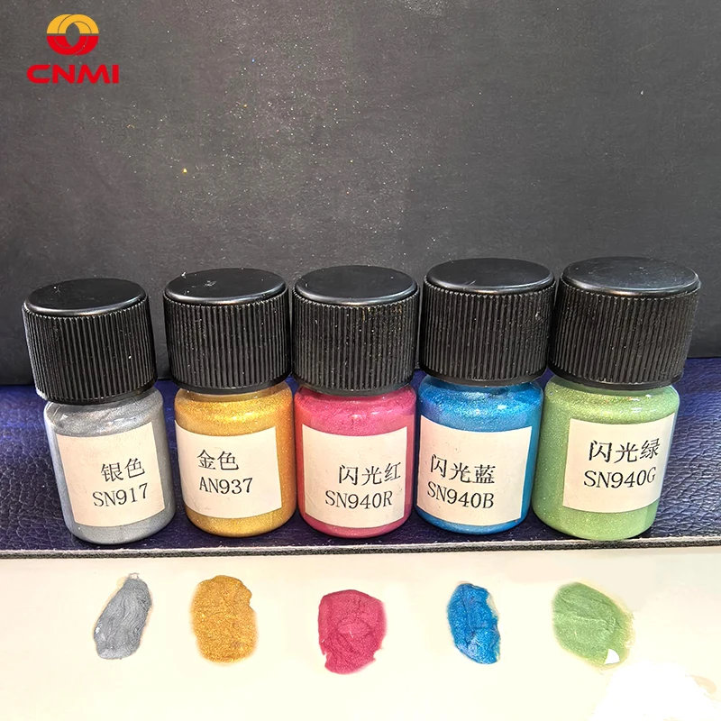 10g 5pcs Shimmer Silicone Pigment Paste Oily Solid Color DIY Pinch AB Silicone Glue High Concentration Coloring Dye Mold Tools