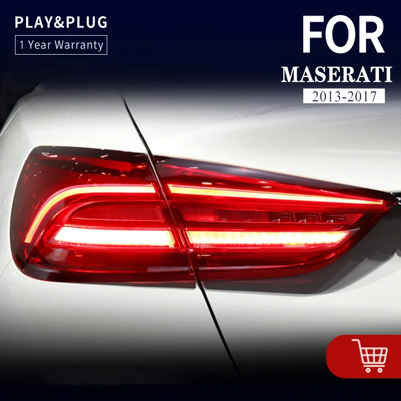 Car-Assembly-For-Maserati-Ghibli-Taillights-2013-2017-Driving-Light ...
