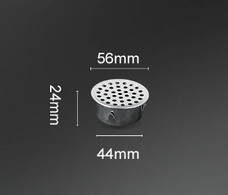 สแตนเลสห้องน้ําท่อระบายน้ําผม Catcher ระเบียงระบายน้ําปลั๊กสวนกลางแจ้งหลังคา Anti-blocking ชั้นกรอง 16