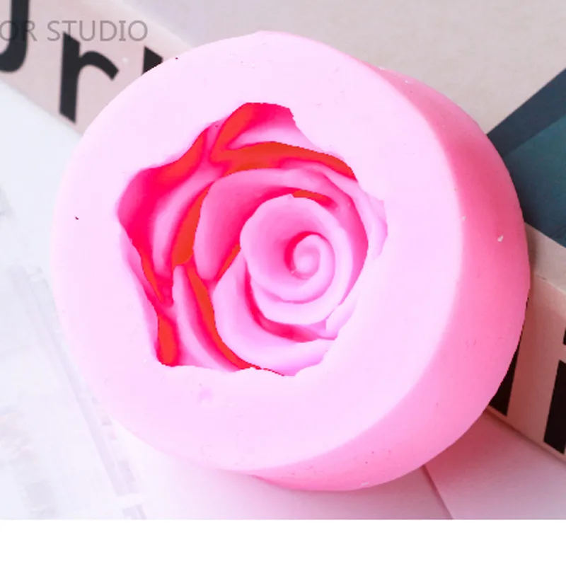 3D Silicone ROSE mold - silicone flower mold - votive candle - lotion – The  Handmade Charm