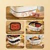 220V 6.5L Split Type 2 Flavor Hot Pot Household Electric Multi Cooker Home Electric Food Cooking Machine Hotpot 5