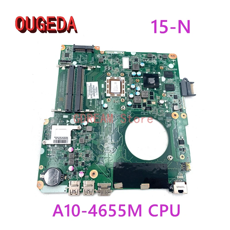 

Материнская плата OUGEDA 737138-501 737138-001 737138-601 DA0U92MB6D0 для ноутбука HP 15-N серии HD8670M GPU A10-4655M Центральный процессор Материнская плата