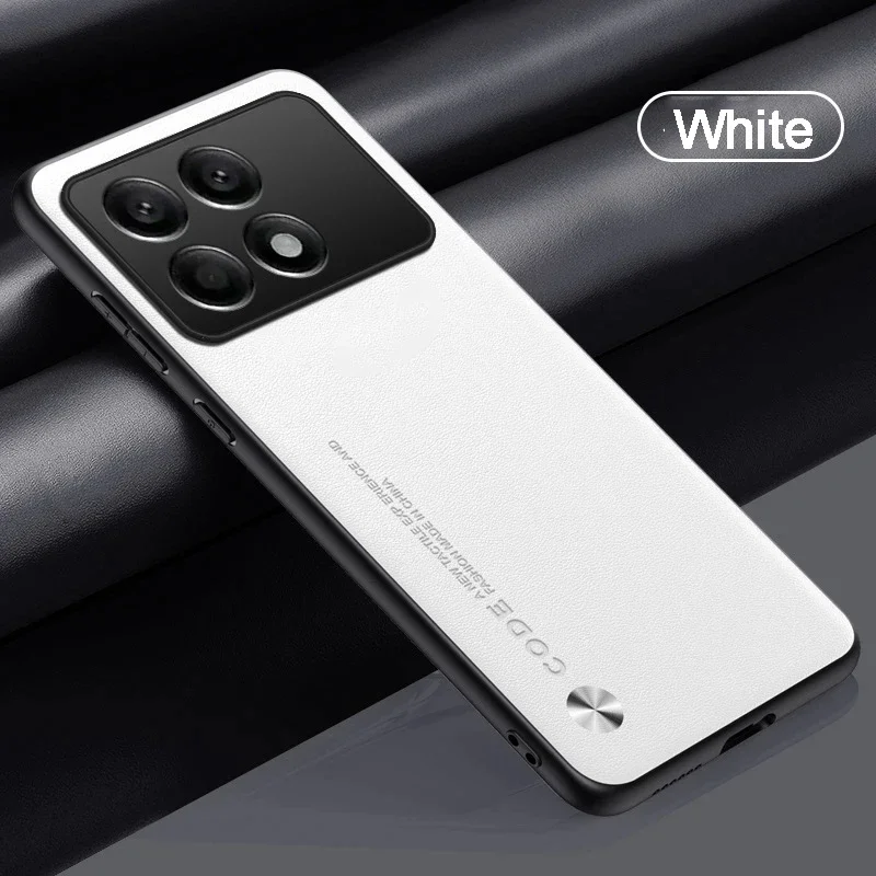 Luxury PU Leather Shockproof Silicone Case - Premium Protection