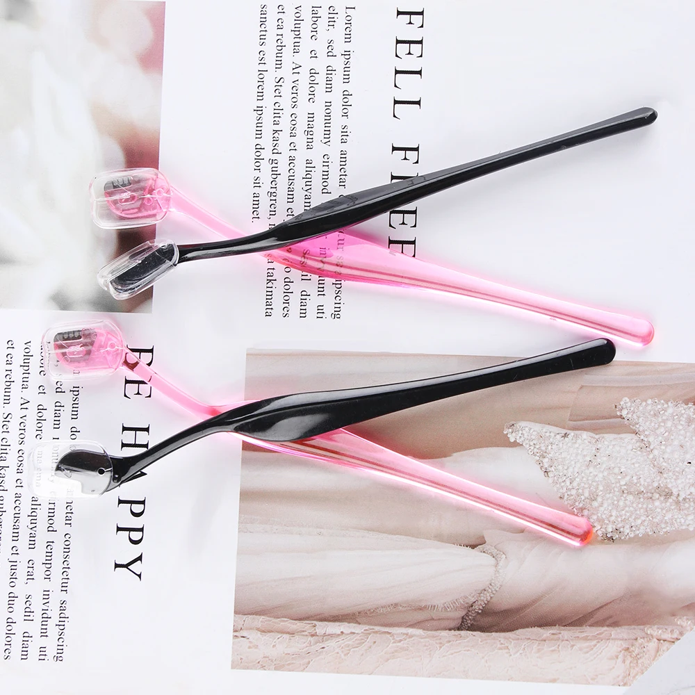 Description Picture 4 of item2/4/6Pcs Mini Portable Eyebrow Razor Facial Lip Hair Trimmer Shaper Shaver Remover Blade Face Makeup Beauty Tools