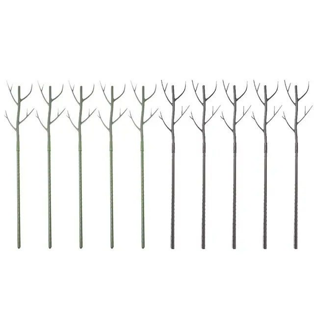 Plant Sticks Support Tall Simulation Tree Branch Shape Plant Stake Pole  Green Floral Sticks Garden Flower Sticks Plant Stakes - AliExpress