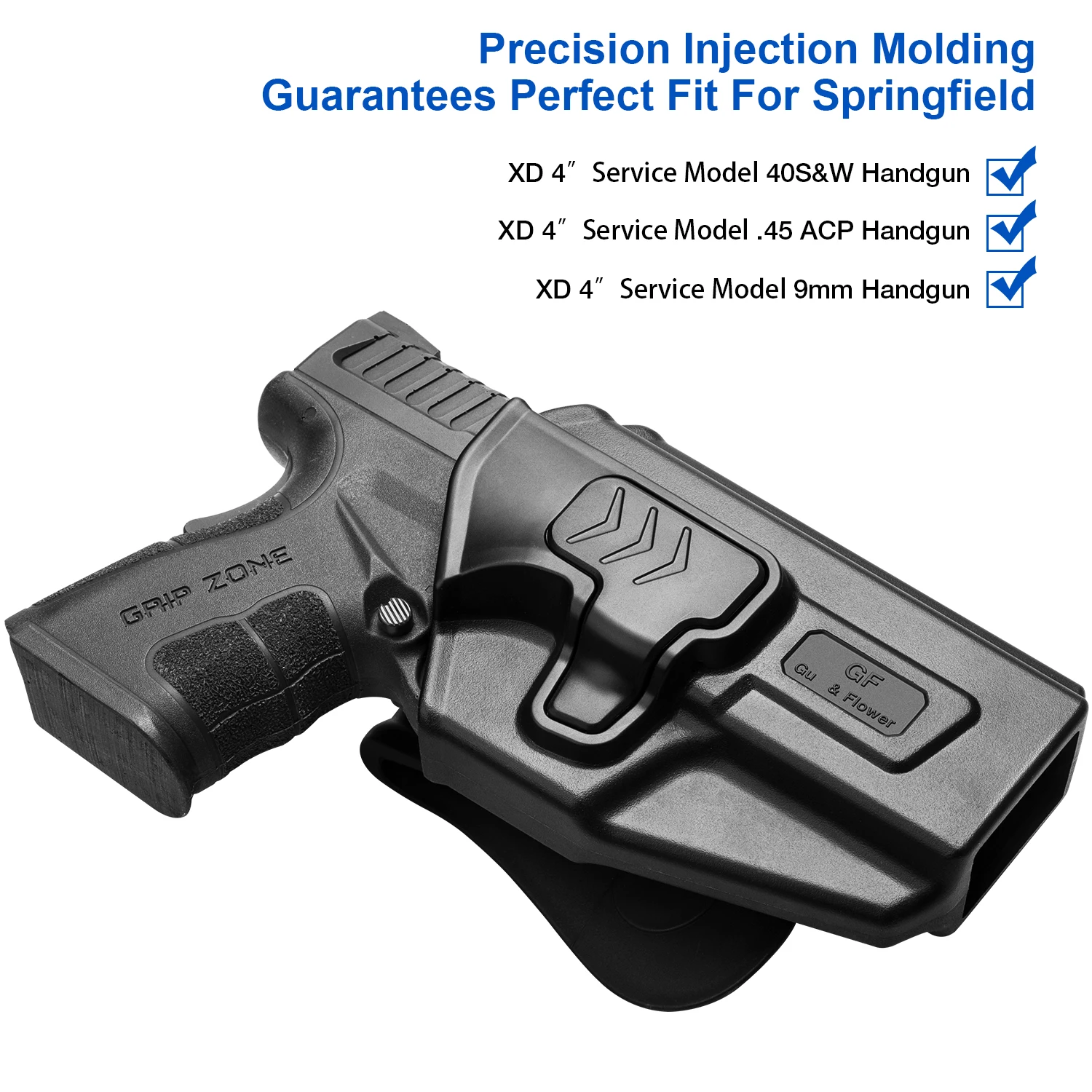 スプリングフィールド45 xdホルスター、owbホルスタースプリング