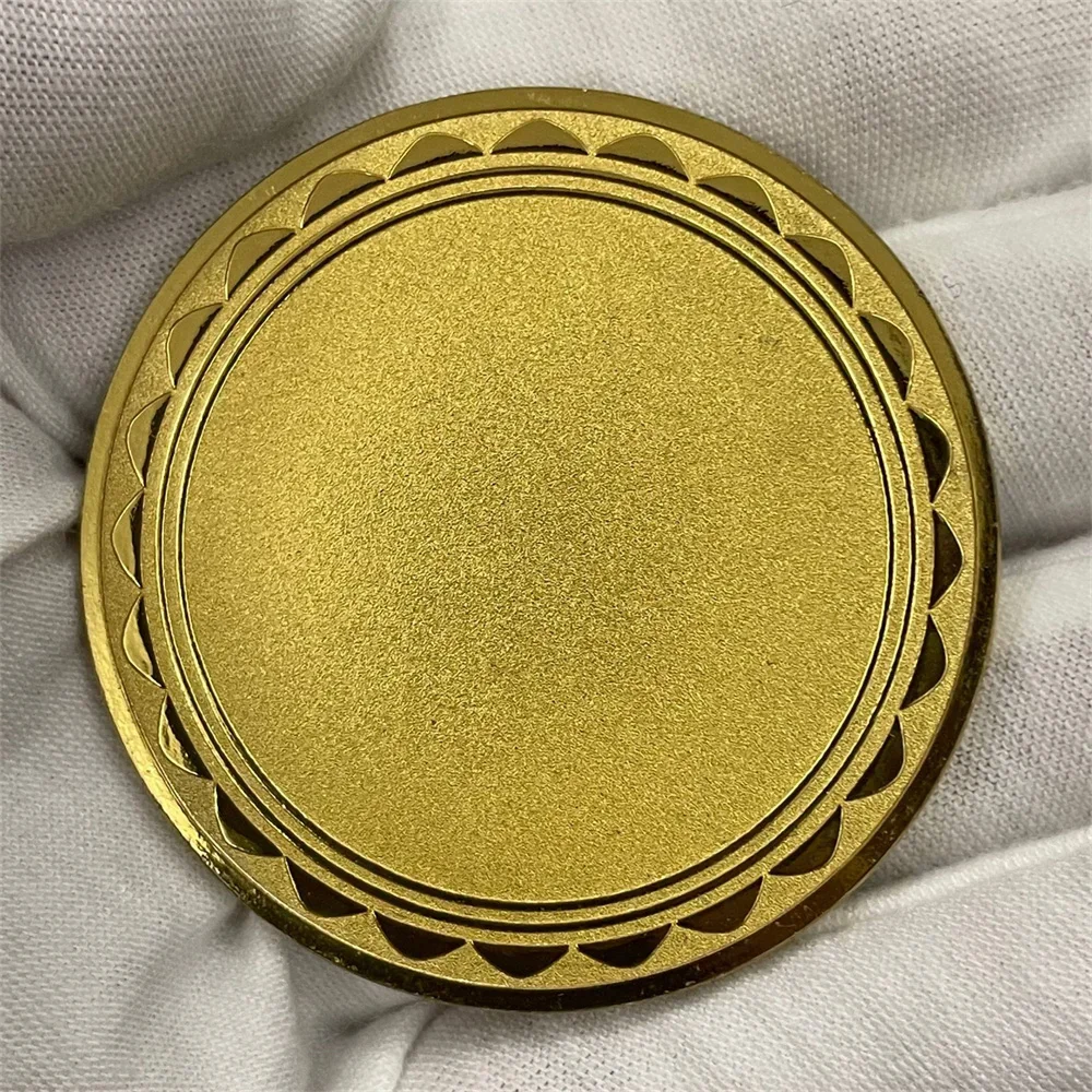 50mm Commemorative Coin Blank Coin Round Birthday Gift Wedding Couple Commemorative Collection commemorative coin