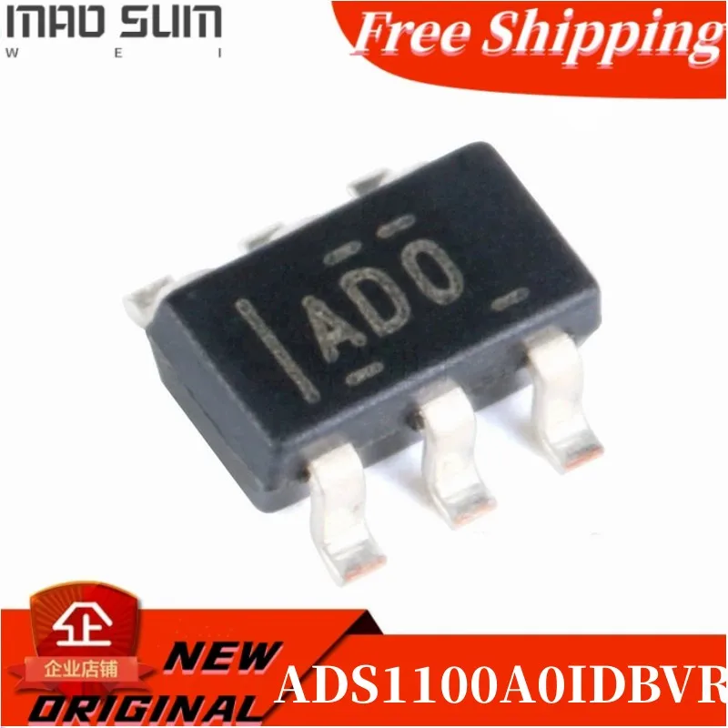 

(10 шт.) 100% новый набор микросхем ADS1100A0IDBVR ADS1100A01DBVR ADS1100A0IDBVT ADS1100A0 ADS1100 AD0 SOT23-6