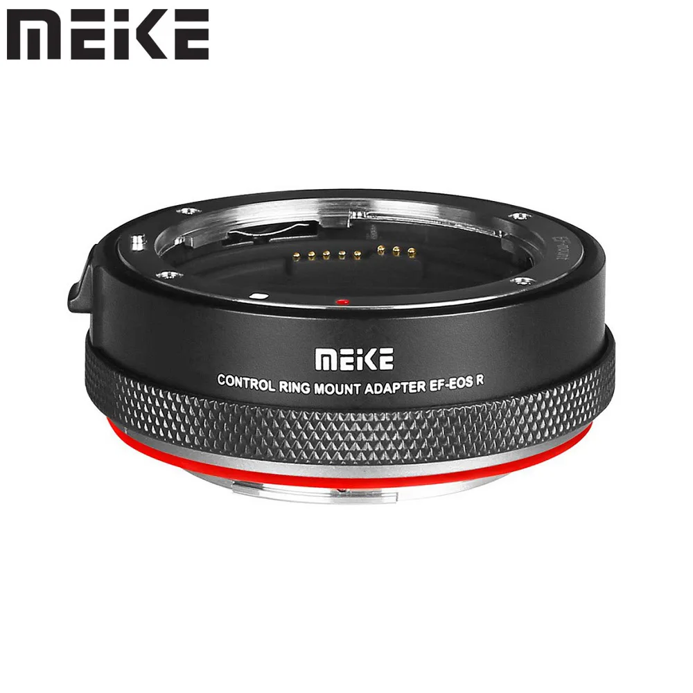 Meike Mk-Eftr-B Adattatore Per Obiettivo Elettronico Con Messa A Fuoco Automatica Per Obiettivo Canon Eos Ef Ef-S Per Fotocamera Canon Rf Mount Eos R 