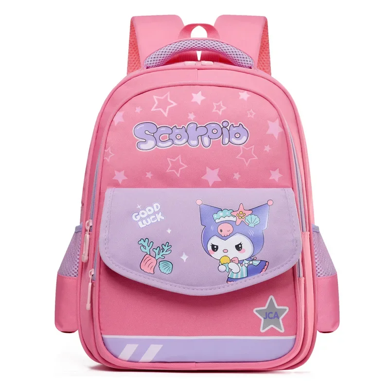 

Hello Kitty School Bag Children's Backpack 1-6th Grade Large Capacity Backpack Cute Cartoon School Bag Kawaii Backpack Women