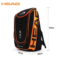 Original HEAD Radical Tennis Backpack 2-Pack Rackets Men's Bag Tenis Bag Women Padel Backpack 1