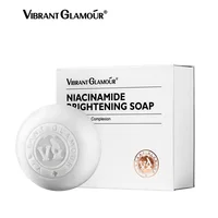 VIBRANT GLAMOUR Niacinamide Handmade Soap Whitening Deep Cleansing Exfoliation Can Be Used For Face Body Cleansing  100G 1