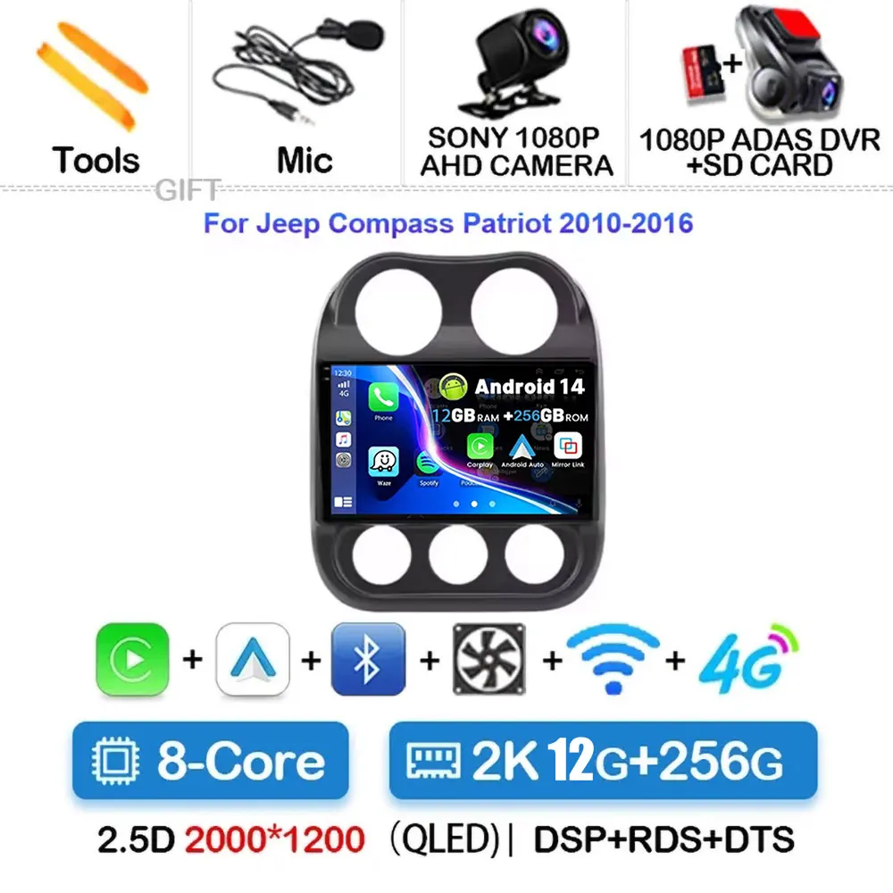 2K 12G-256G CAM DVR