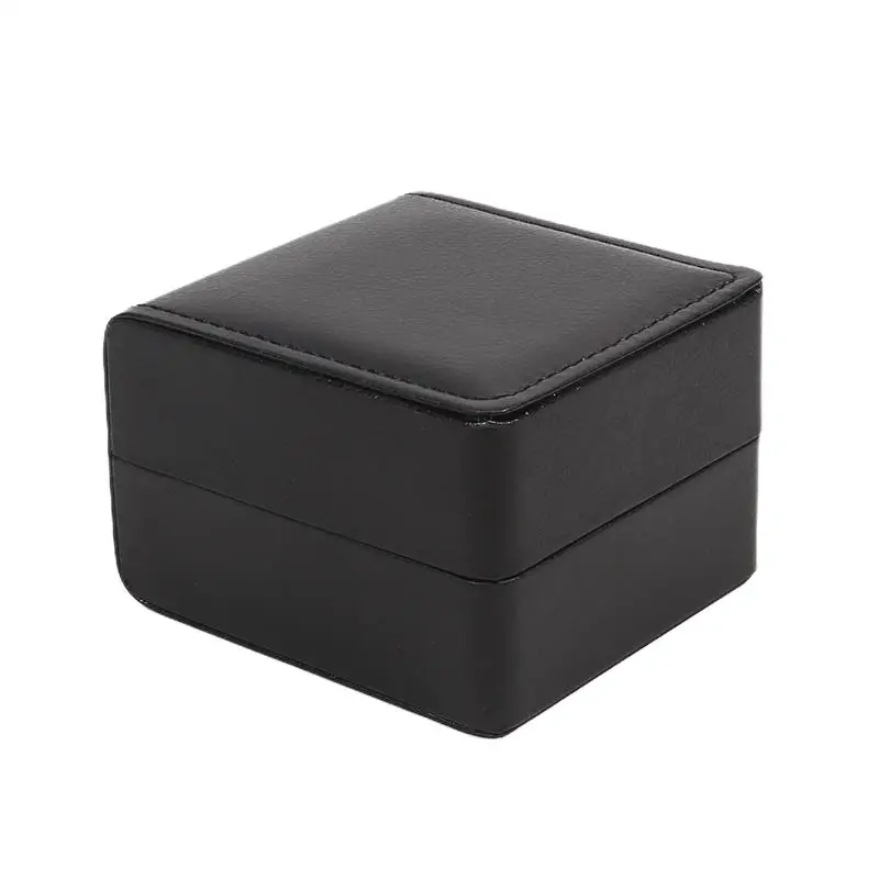 High Grade PU Leather Single Watch Gift Box with Pillow – Elegant Wristwatch Display Ca... - SKU LWGB2010 - UGI Packaging