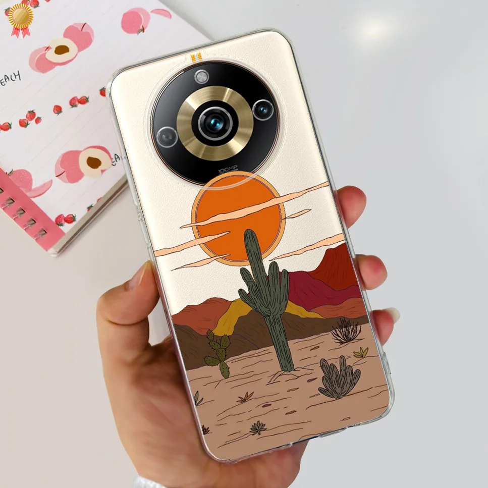 Clear Cute Cartoon Cat Soft Silicone TPU Back Cover