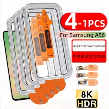 Per Samsung A56 5G Protezione Dello Schermo Samsung A56 A55 A54 A53 A51 A50 A52S A36 A35 A34 A26 A15 A16 A25 A24 A23 Pellicola di Vetro Temperato