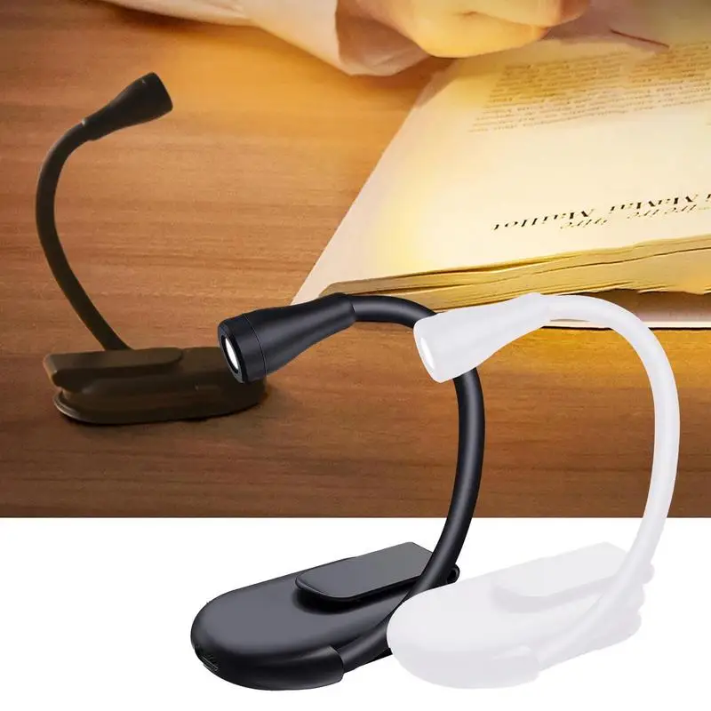 

Clip On Light Rechargeable Book Light Reading Clip On Book Light With USB Charging Model For Outdoor Bedroom Travel Home