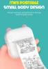 Portable MINI Thermal Printer Wirelessly BT 203dpi Photo Label Memo Wrong Question Printer Portable Inkless Printer child Gift 6