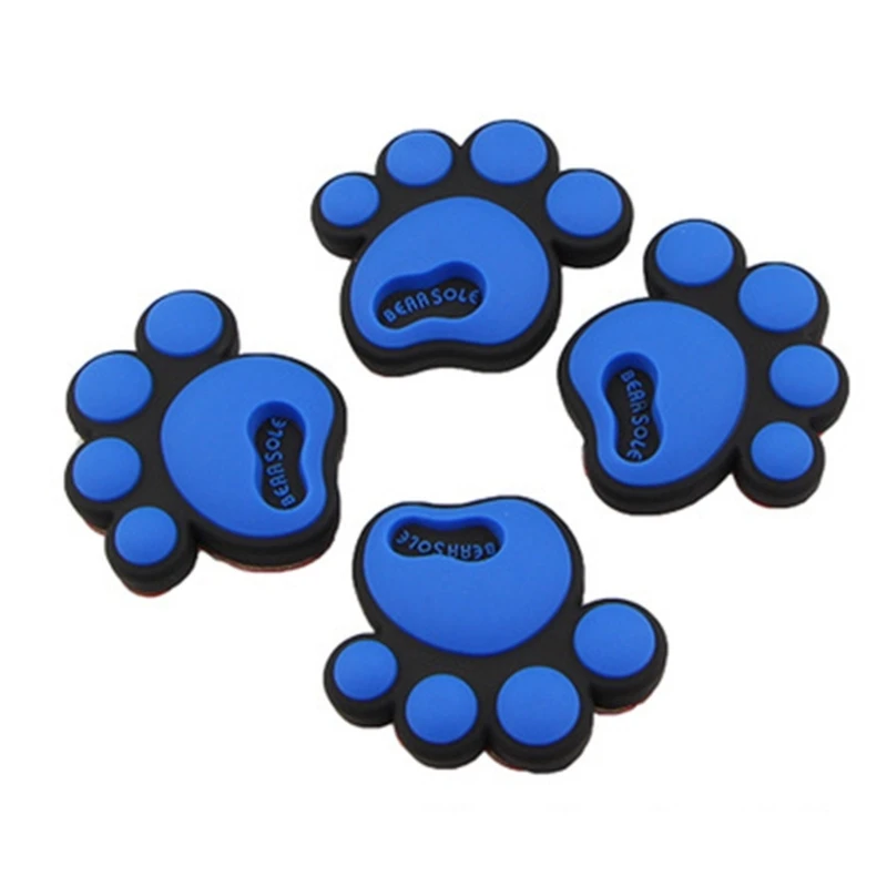 

8Pcs Auto Door Anti-Collision Stickers Anti-skid Rearview Mirror Stickers Cartoon Puppy Dog Paw Footprint Drop Shipping