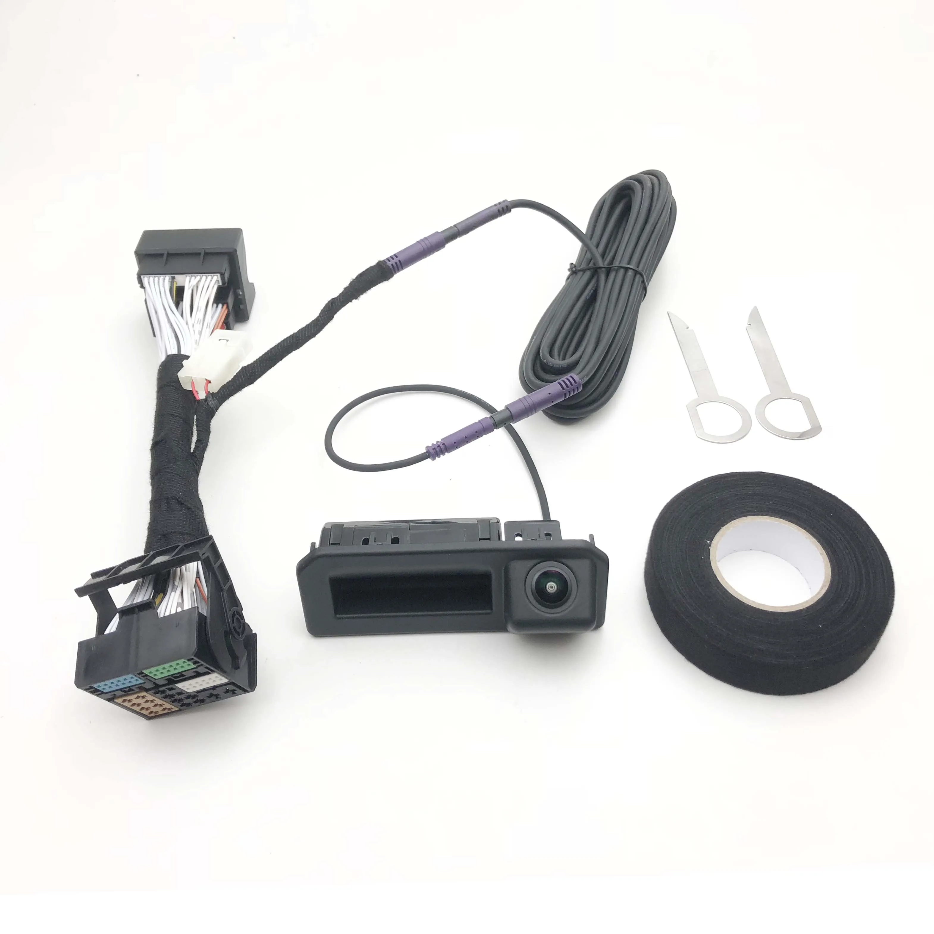폭스바겐 제타 GLI MK7 2019 2020 2021 2022 2023 주차 후방 카메라 (MIB2 NAV 유닛 호환) 캔버스 다이나믹 트래픽 카메라