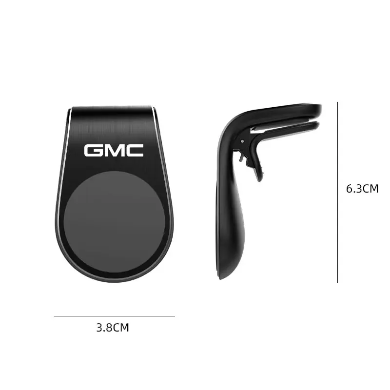자동차 금속 자석 전화 홀더 GMC Terrain Sierra 1500 Yukon Acadia Savana Hummer Granite H3 Jimmy 용 자동차 인테리어 액세서리