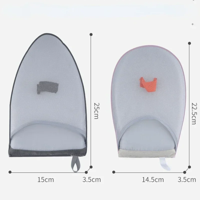 Hand-Held Mini Ironing Pad Sleeve Ironing Board Holder Heat Resistant Glove for Clothes Garment Steamer PortabLe Iron Table Rack