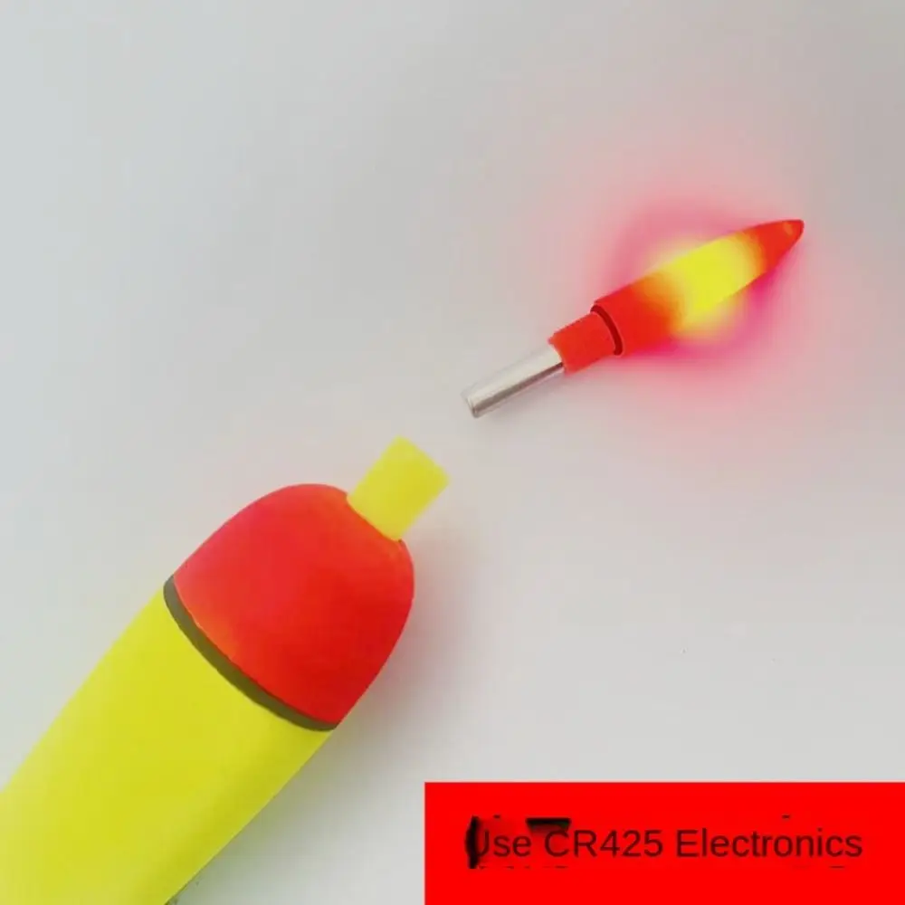 1 pc 10g-120g EVA Luminous Fishing Night Float Light Stick Foam Plastic Bobber Sea Rock Fishing Striking Floats green light