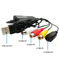 USB 2.0 Audio Video Capture Card Easy to cap Adapter VHS to DVD Video Capture for Windows 10/8/7/XP Capture Video - Image 4