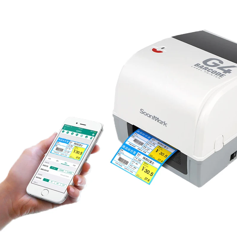 Soonmark Best Buy Dymo 4Xl Ebay Rollo Thermal Printer120Mm Stampante Per Etichette Amazon Con Taglierina