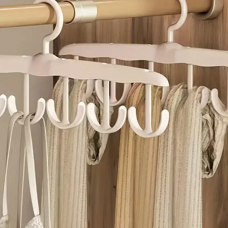 Multi-Functional Hanger for Strap Underwear And Clothes Home Wardrobe Storage Organizer Wave Hook for Hats And Clothes