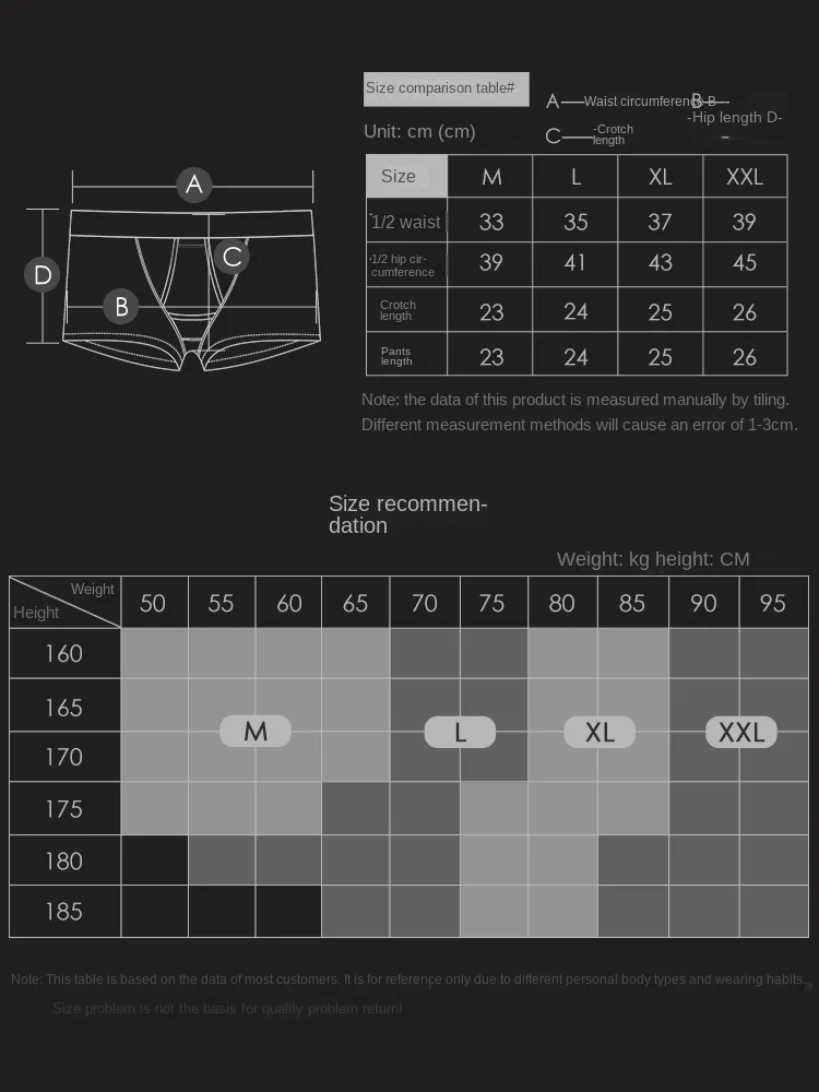 Health Care Separation Underwear Men's Boxers Scrotal Support Spermatic Vein Orchidism Curved Breathable Boxers Mens Boxer Brief