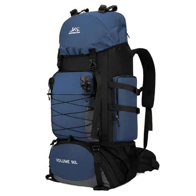 Mochila de senderismo resistente al agua de 50L, bolsa de viaje de gran  capacidad para deportes al aire libre, Camping, escalada y viajes -  AliExpress