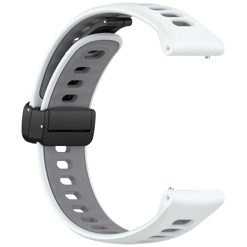 Silicone Sports Magnetic Band Bracelet, 22mm Strap