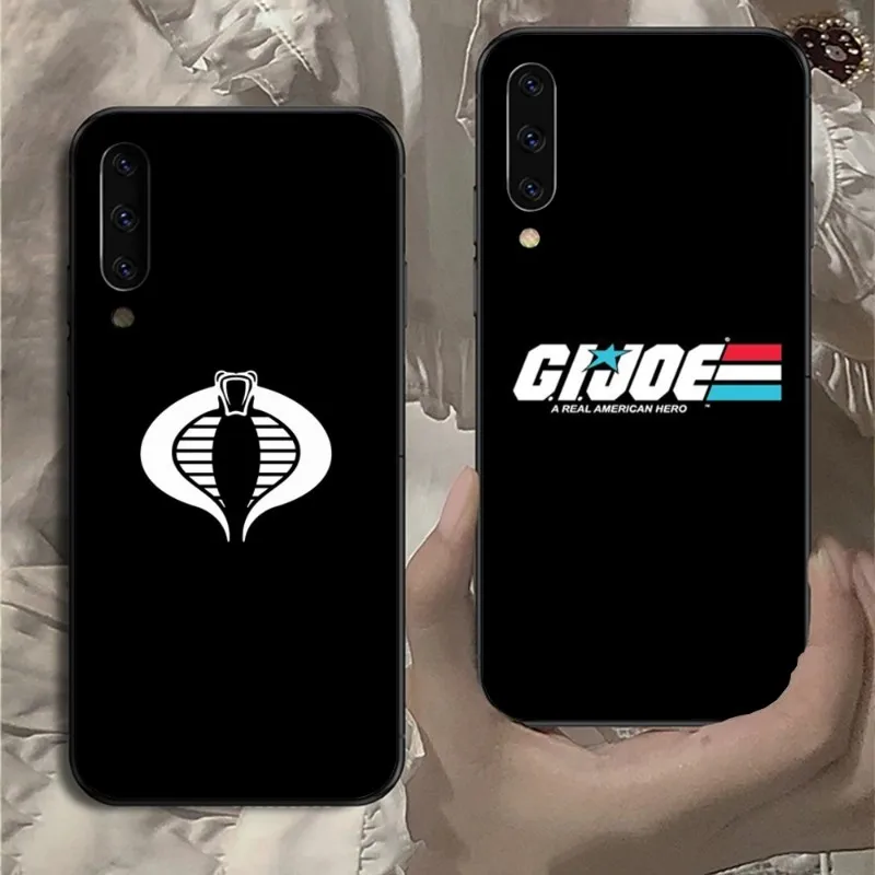 Gi Joe Cobra Custodia Per Telefono Ninja Per Samsung Note 9 10 20 Plus Pro Ultra J6 J5 J7 J8 Cover Morbida Nera Per Telefono Funda