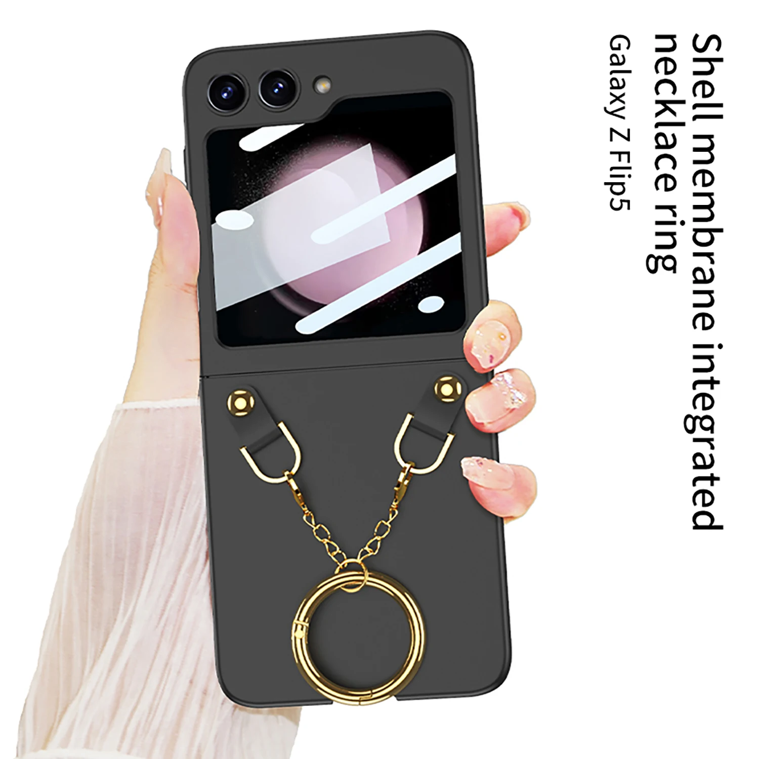 

Ударопрочный чехол YurKem для Samsung Galaxy Z Flip 5