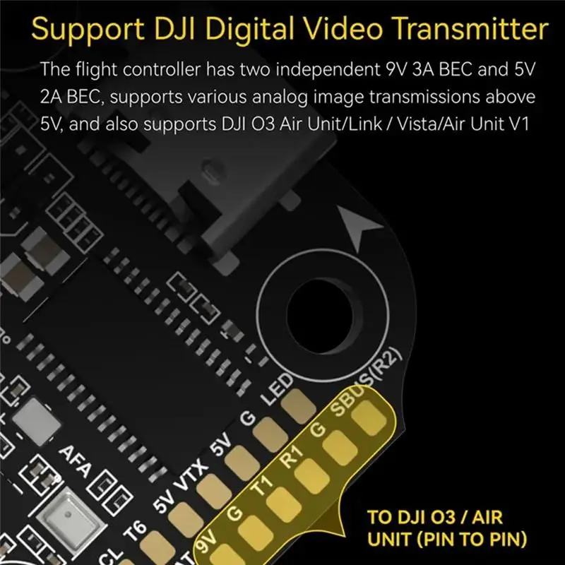 AED7-For Speedybee F405 미니 BLS 35A 20X20 스택 보드 4-In-1 ESC 보드 무선 베타플라이트 구성 드론 스택
