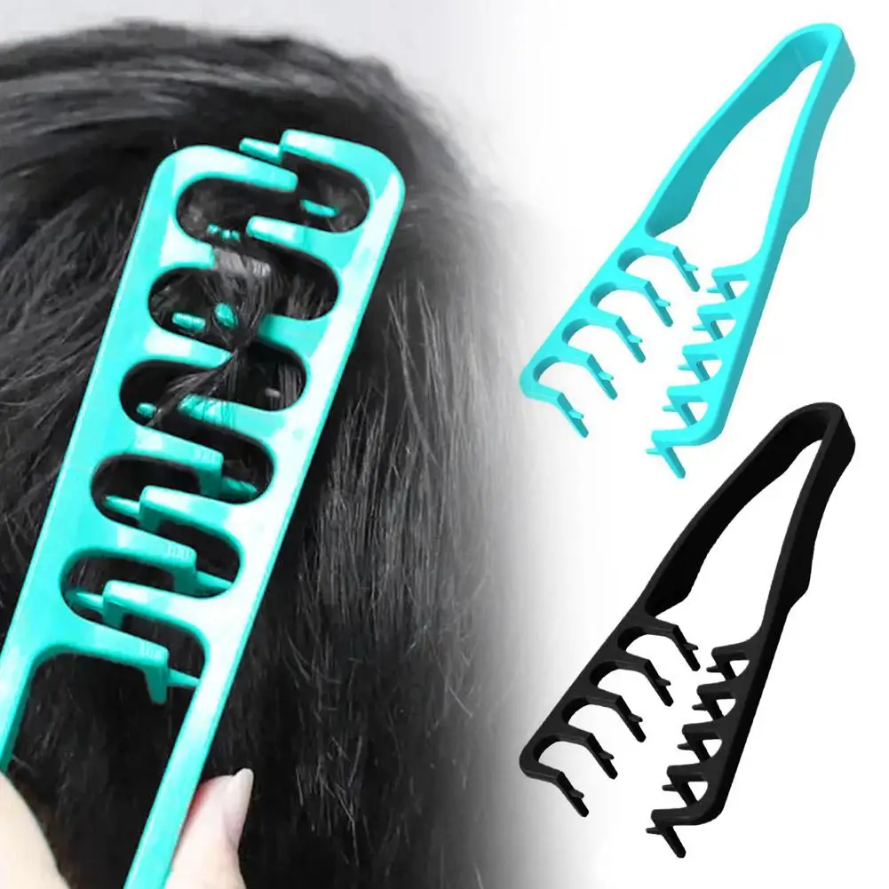 Wide Tooth Hair Comb Volumizing Styling Tool for Volume and Grooming Accessory Seam