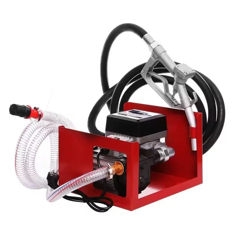 Small Submersible Oil Transfer Pump Oil Well Pump Set Refueling Portable Electric Well DC