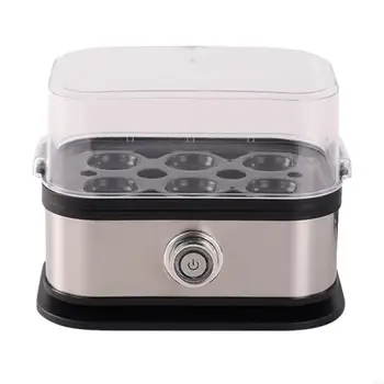 N3UA Modern Stainless Steel Eggs Cooker 200W Automatic Soft Hard Eggs Boiler 1