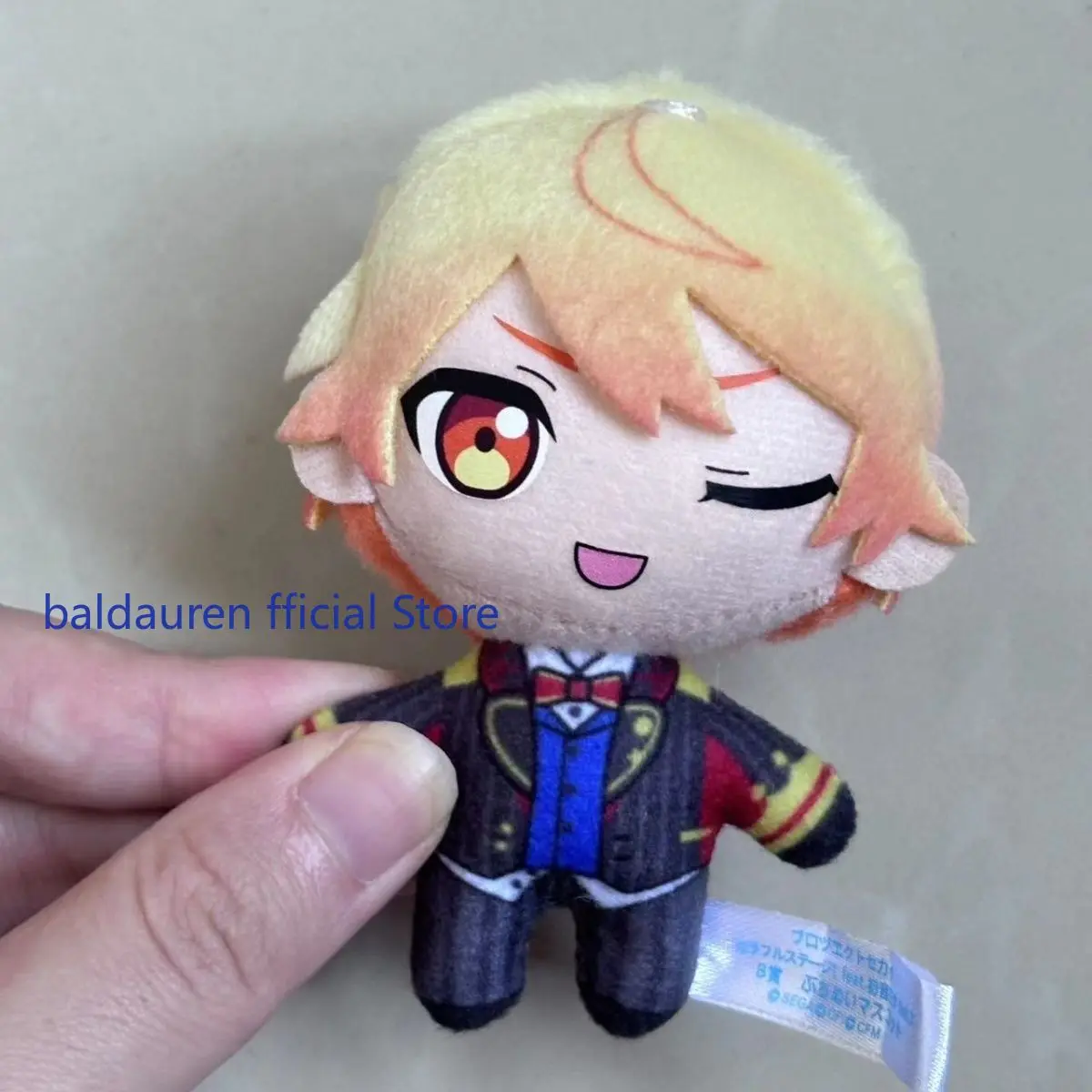 Tenma Tsukasa Tks Tms Anime Project Sekai Printing Starfish 8CM Plush Doll Plushie Keychain Backpack Pendant Birthday Gift plush toy,plush doll