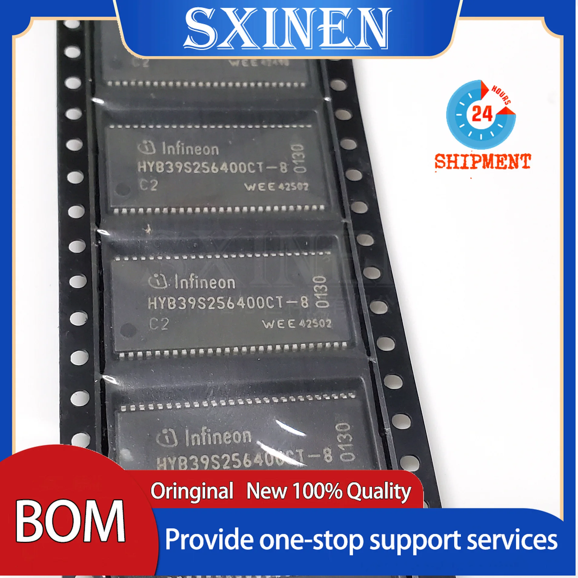 

10PCS HYB39S256400DC-7 Packaging BGA54 Memory Chip