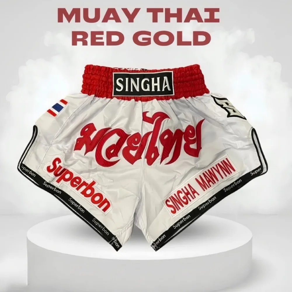 Professional Unisex Boxing/Muay Thai Fighting Shorts Superbon Sports Combat Training and Exercise Shorts