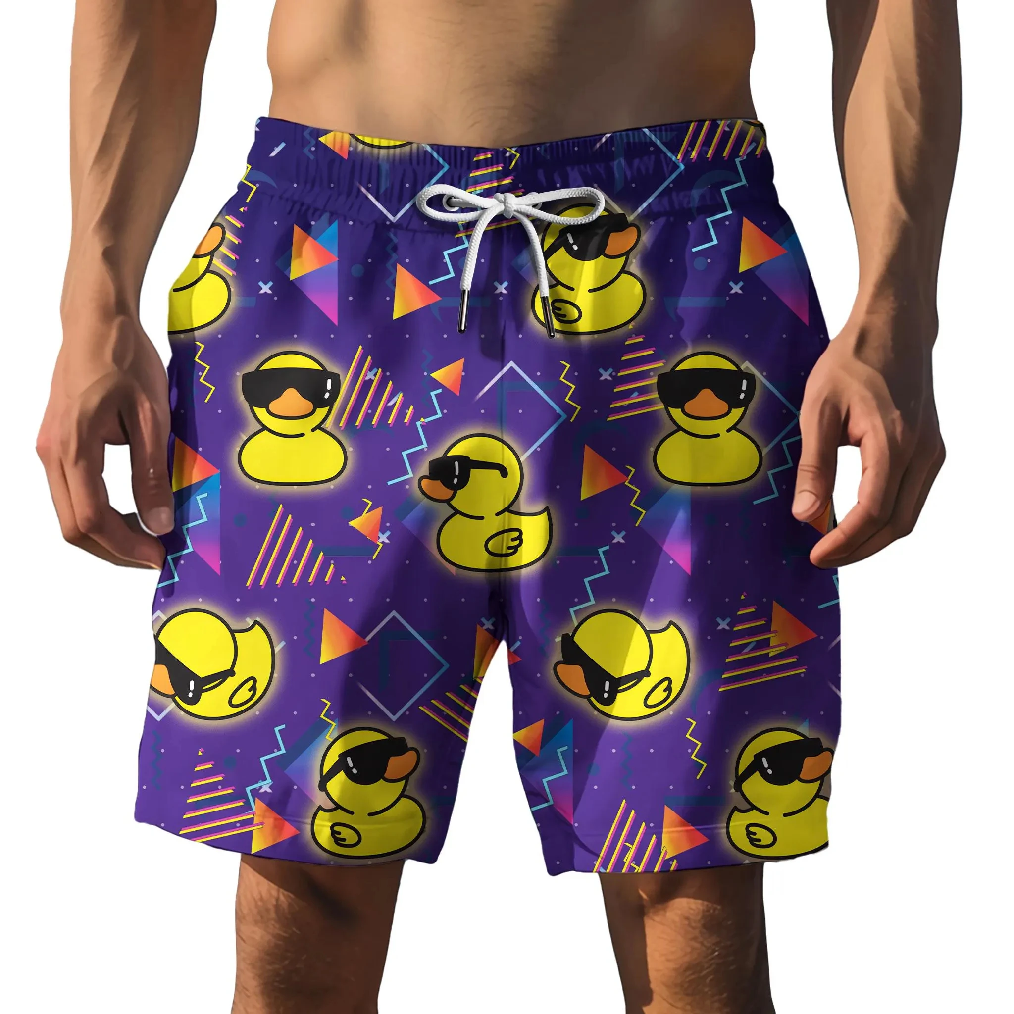 Men's Beach Shorts 3D Print Surfing Hawaiian Trunks
