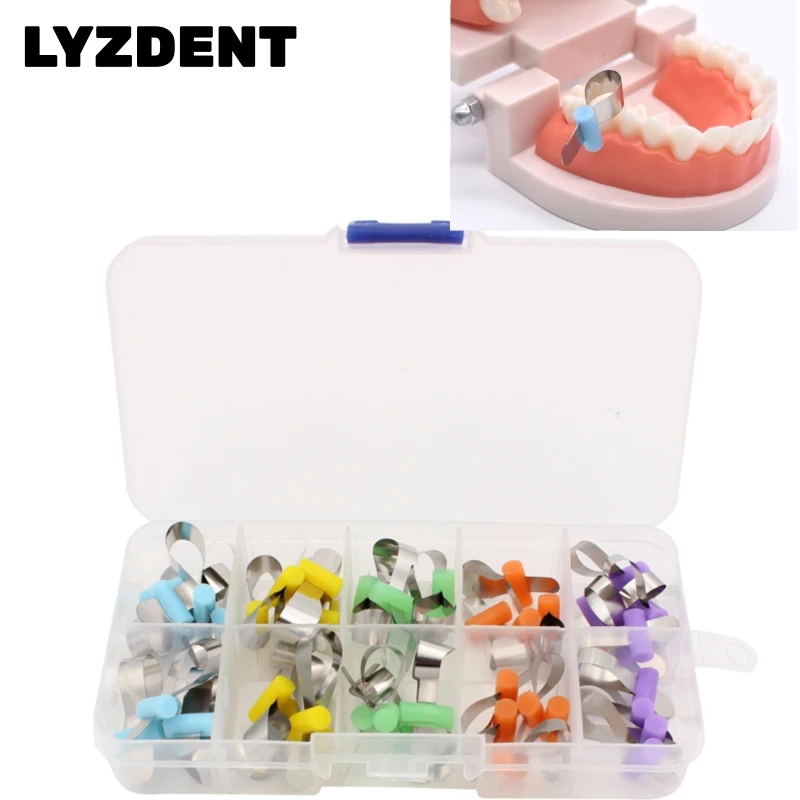 50Pcs Dental Formin Sheet Matrix Bands Retainerless Automatrix Dentista Matrix Matrici Strumenti Per Apparecchiature Odontoiatriche